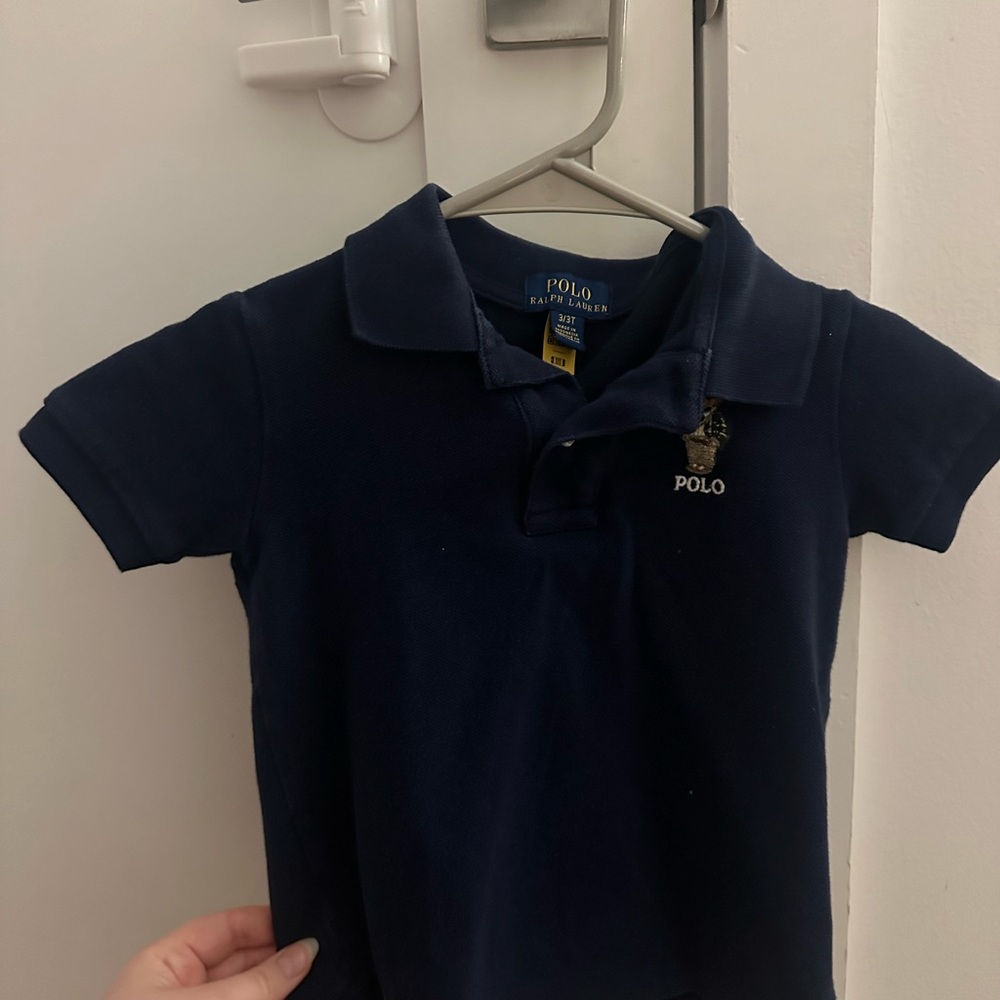Polo by Ralph Lauren Kids Dark Blue Polo Shirt